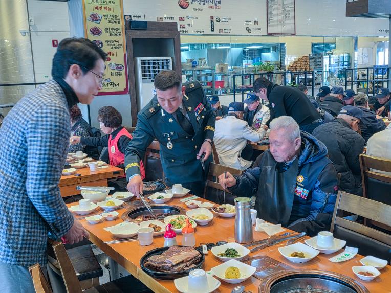 6.25참전유공자회 및 국가보훈유공자 오찬 - 5