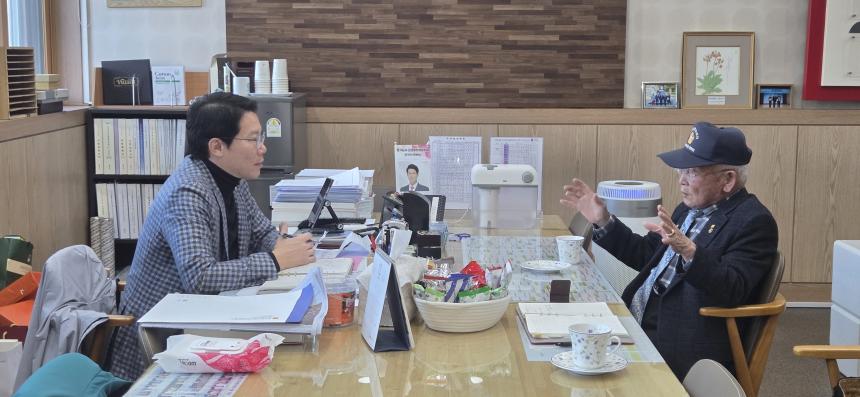 6.25참전유공자 포천시지회 의회 방문