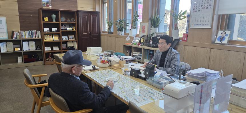 6.25참전유공자 포천시지회 의회 방문 - 7