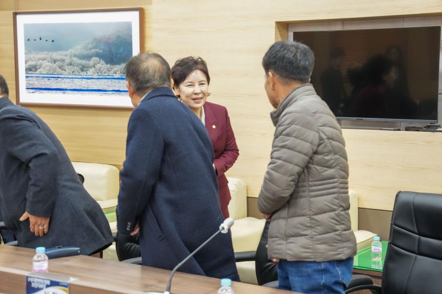 포천시의회 축산인 임원과의 간담회 - 3