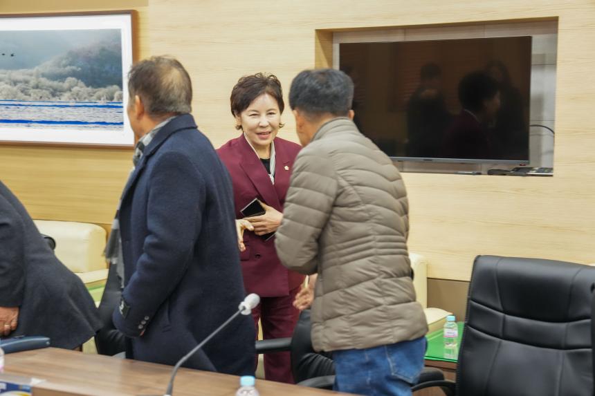 포천시의회 축산인 임원과의 간담회 - 4