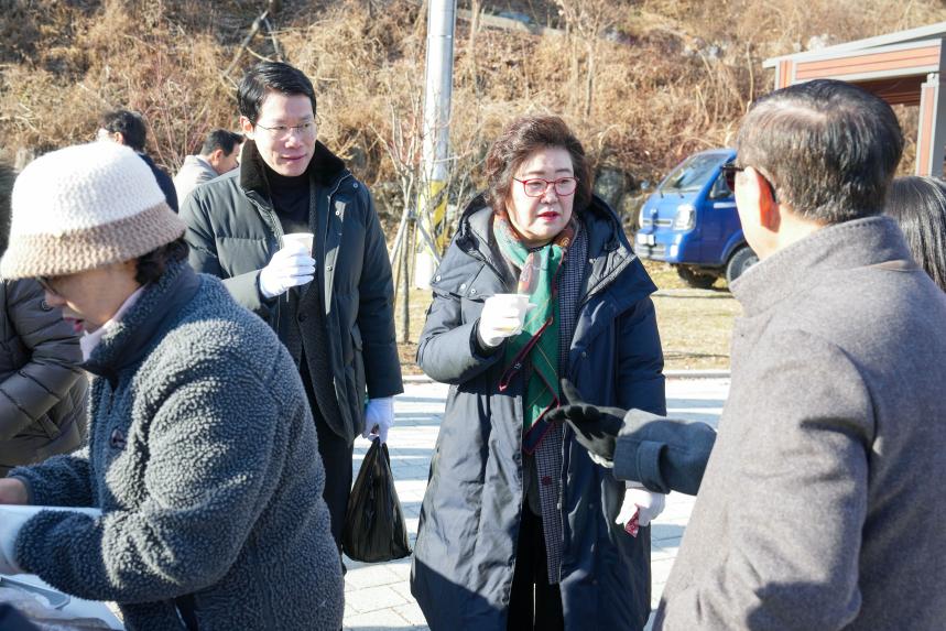 2025 주민참여 특화사업 마을가는 길 표지석 건립기념 제막식_창수면 운산리 - 23