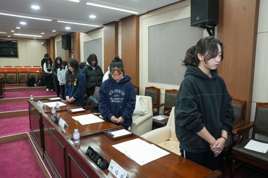 2025 포천시의회 청소년 의정교실_포천여중 - 2