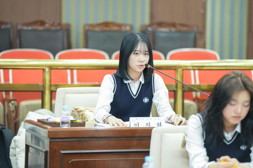 2025 포천시의회 청소년 의정교실_포천여중 - 37