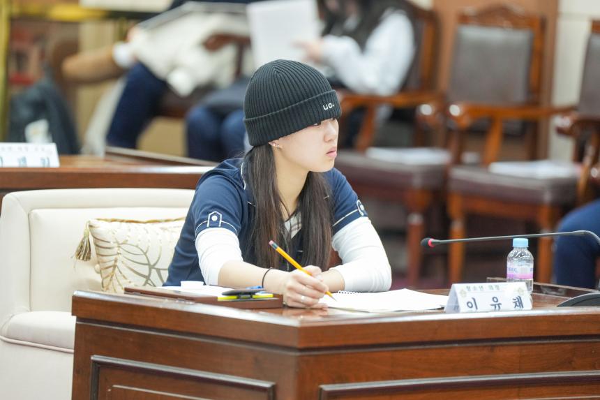 2025 포천시의회 청소년 의정교실_포천여중 - 45