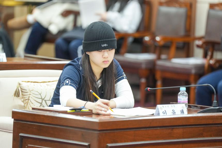 2025 포천시의회 청소년 의정교실_포천여중 - 46