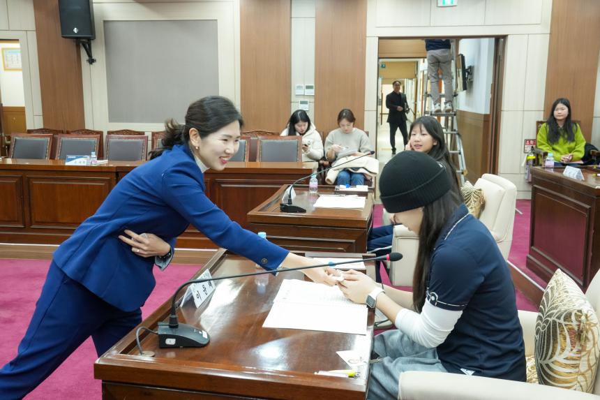 2025 포천시의회 청소년 의정교실_포천여중 - 108