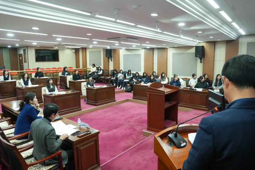 2025 포천시의회 청소년 의정교실_포천여중 - 126