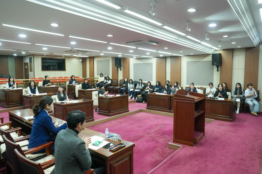 2025 포천시의회 청소년 의정교실_포천여중 - 127