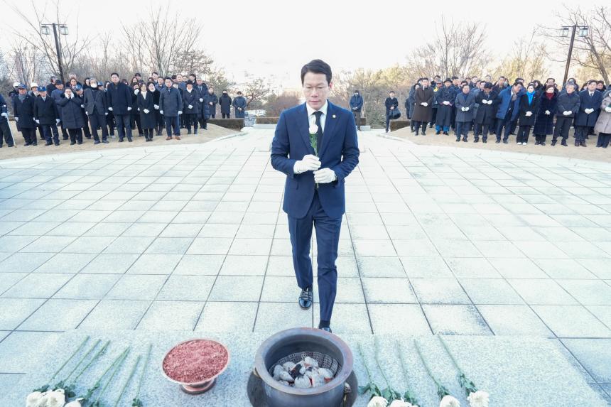 2026 병오년 새해 충혼탑 참배