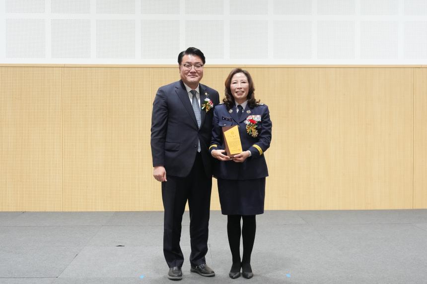 포천소방서 의용소방대 연합회장 및 대장 이취임식 - 5