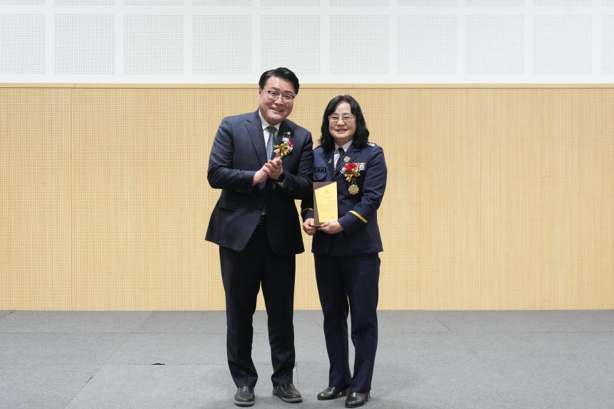 포천소방서 의용소방대 연합회장 및 대장 이취임식 - 8