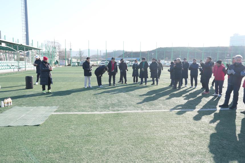 포천시 60대 축구단 시무식 - 5